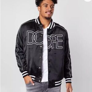 Dope Black and white reversible Jacket